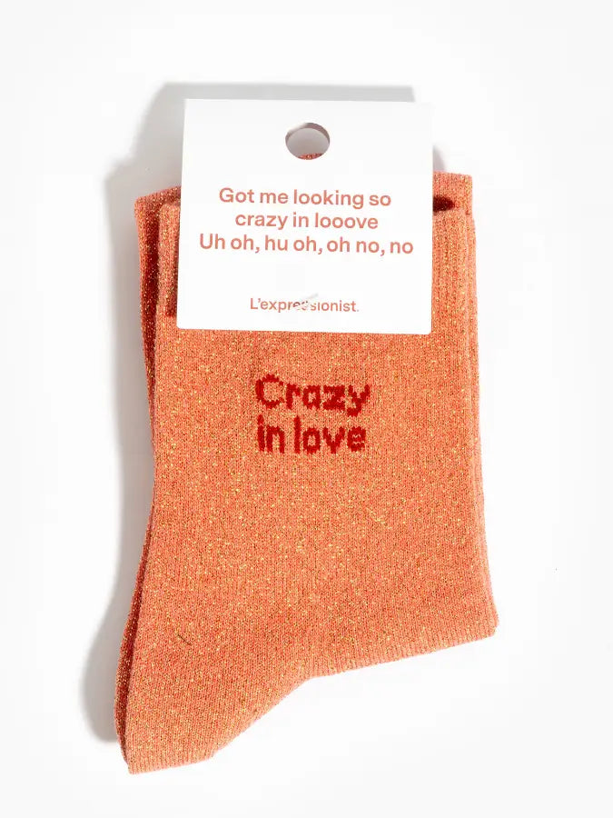 Chaussette CRAZY IN LOVE