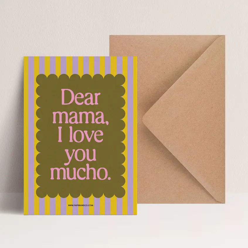 Carte DEAR MAMA