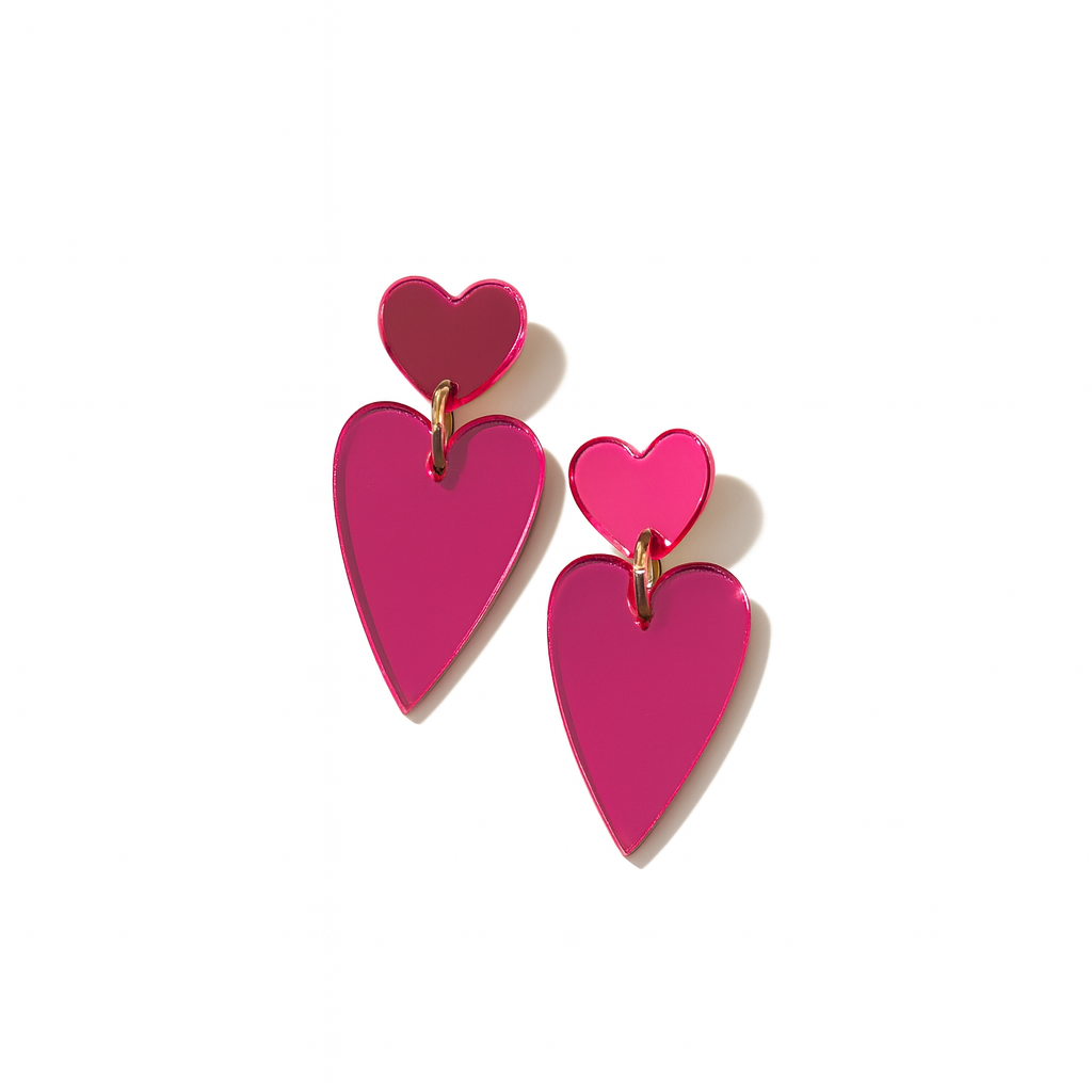 Boucles d'oreilles ALICE MIROIR